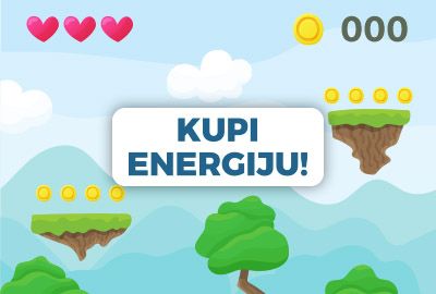 Kako kupiti energije u mobilnoj igrici?